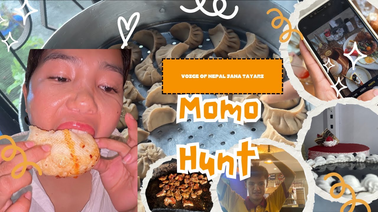 Aajako khaja ma momo😋 momo making vlog… voice of nepal ma jana tayari🤣🤣