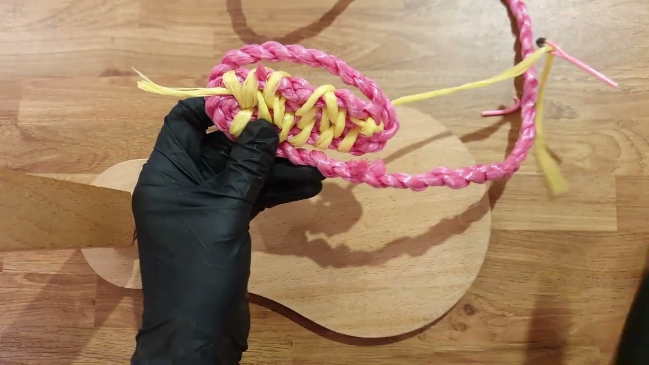 Slow Craft Tutorial: Making a Basket from Baling String (Part 2)