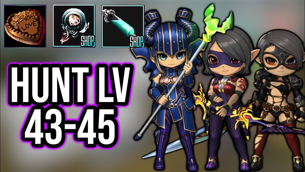 🔴 LIVE RF Return Open Beta Day 2-HUNT LV 43-45
