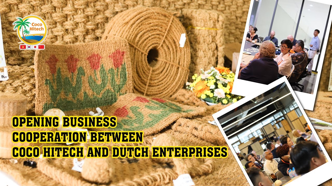 COIR PRODUCTS SHOW AT COCO HTIECH #coirshadesail #coirshadenet #coirmat #coirrope #coirvietnam