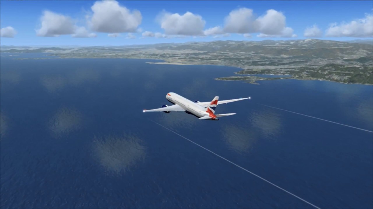 Nice/Côte d'Azur - landing 22L en B787