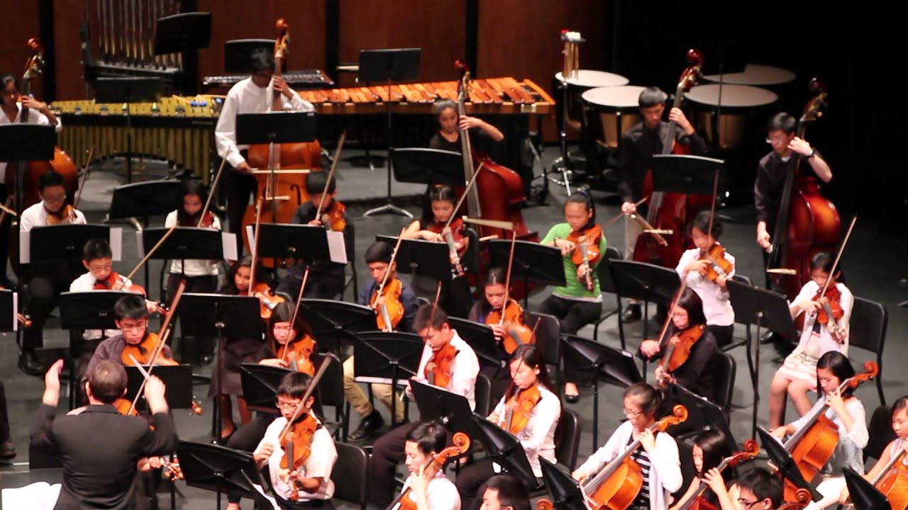 Hopkins 2015 Summer Camp Concert,  Advanced Orchestra Played Wonderland Variations by Richard Meyer