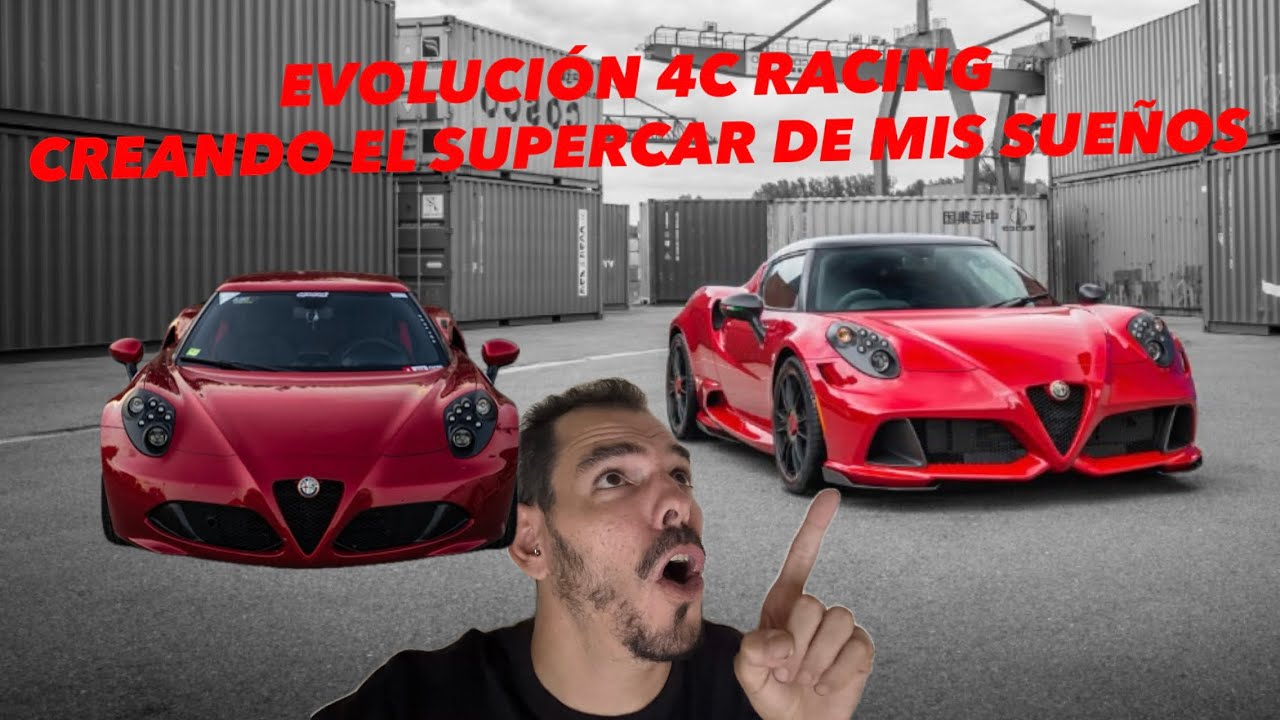 Creo mi 4C supercar soñado ❤️ intento de ferrari ha vuelto!