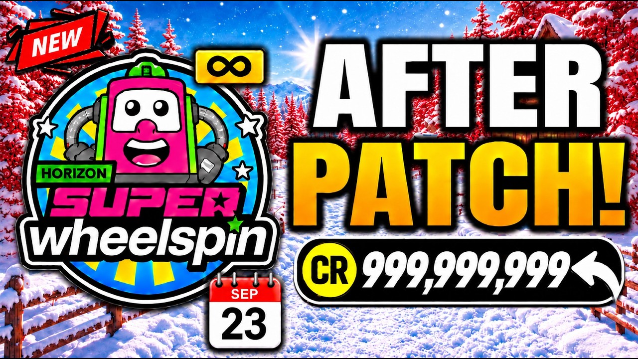 *WORKING* SEP 23!✅ Super Wheelspins Farm Glitch! Credits Farm Glitch fh6/FH6 Glitches AFTER PATCH