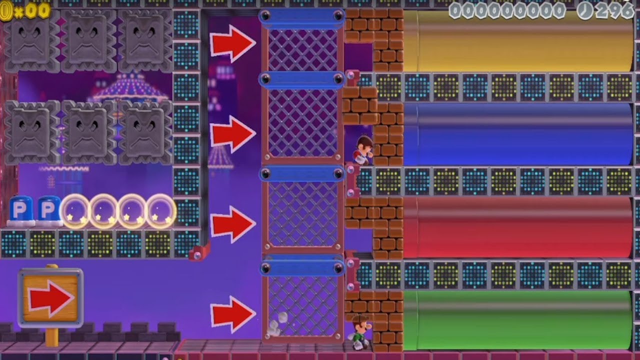 Super Mario Maker 2 - 2 Player Co-Op Mode #02