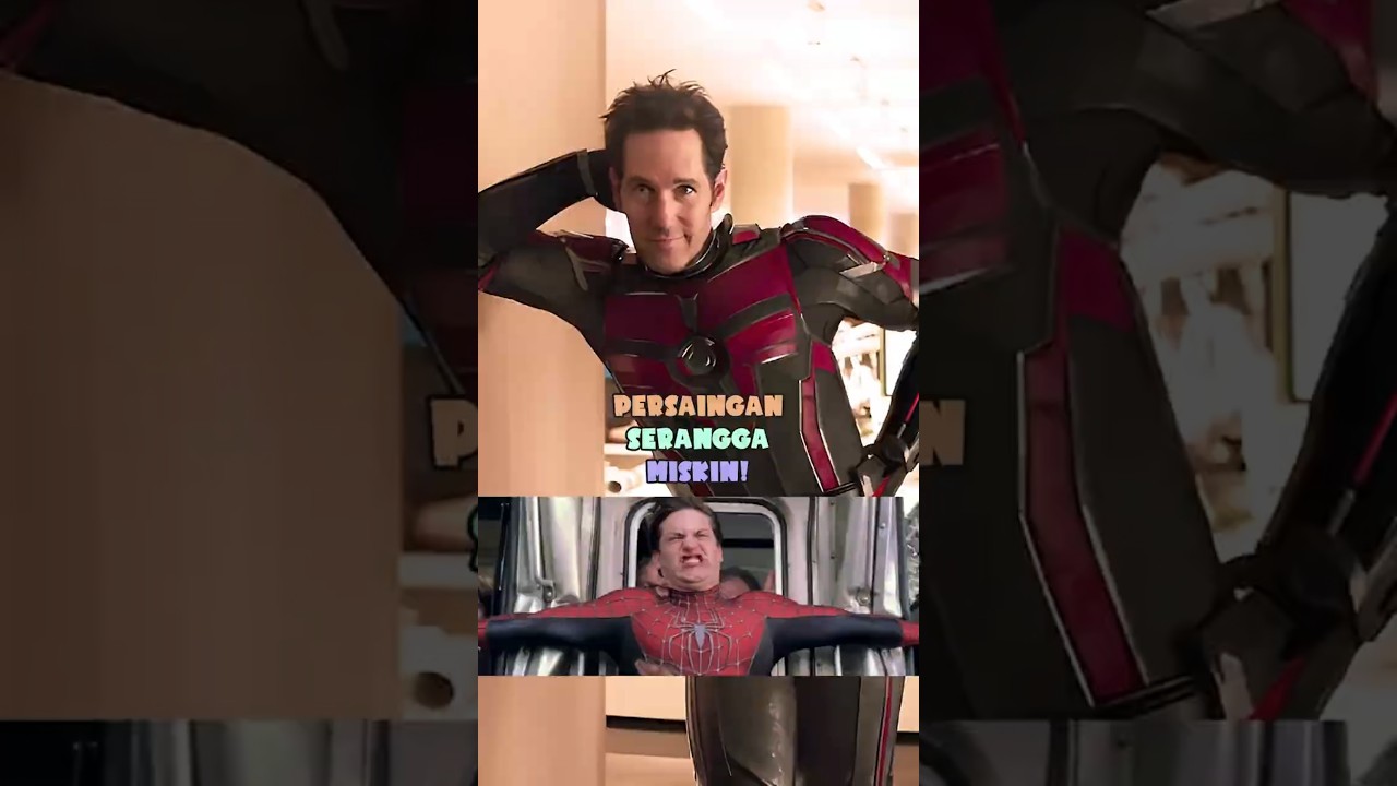 Scott Lang Si Ant-Man Apesnya Menyaingi Spider Tobey Maguire!