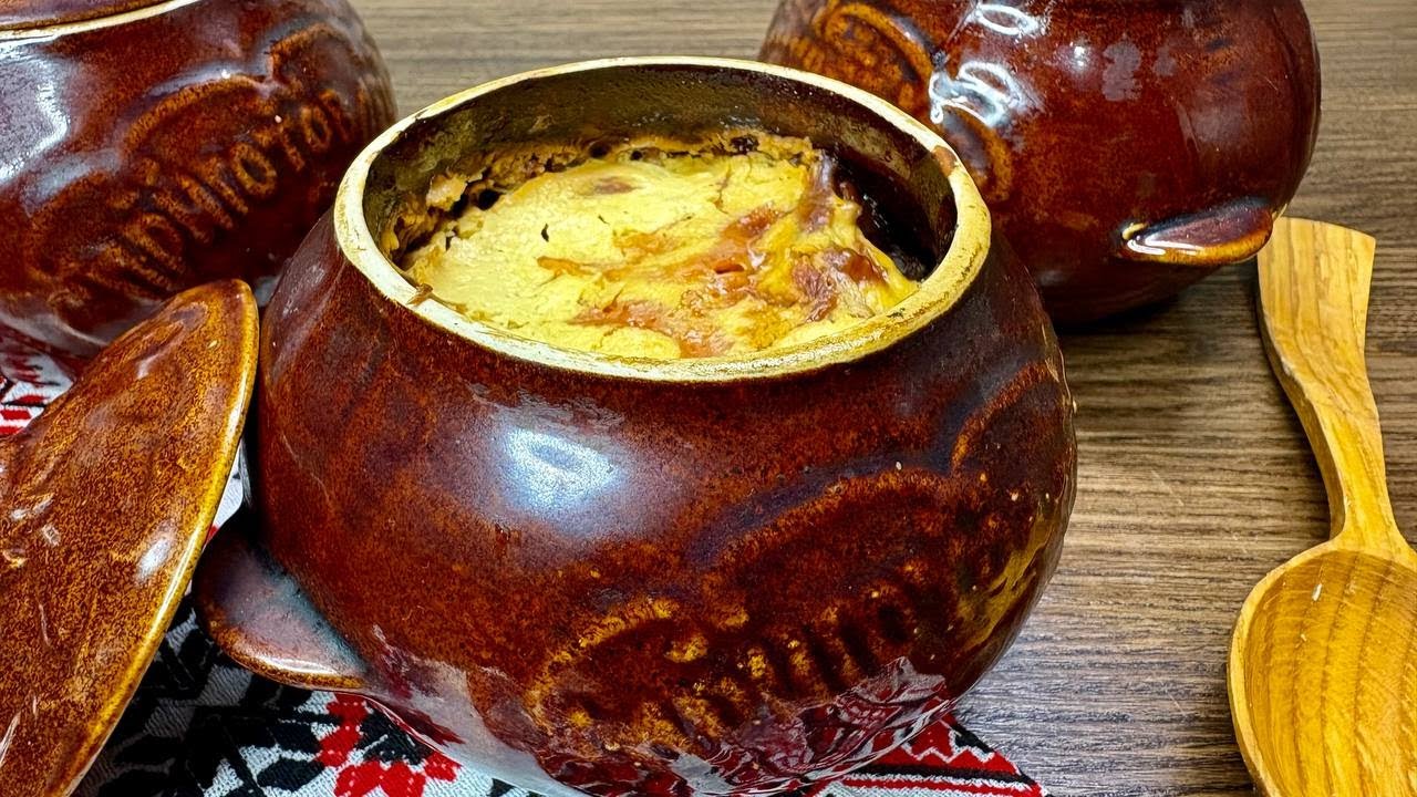 Настоящая Рождественская печень по-украински 🎄 Секрет сочного картофеля с мясом в горшках)