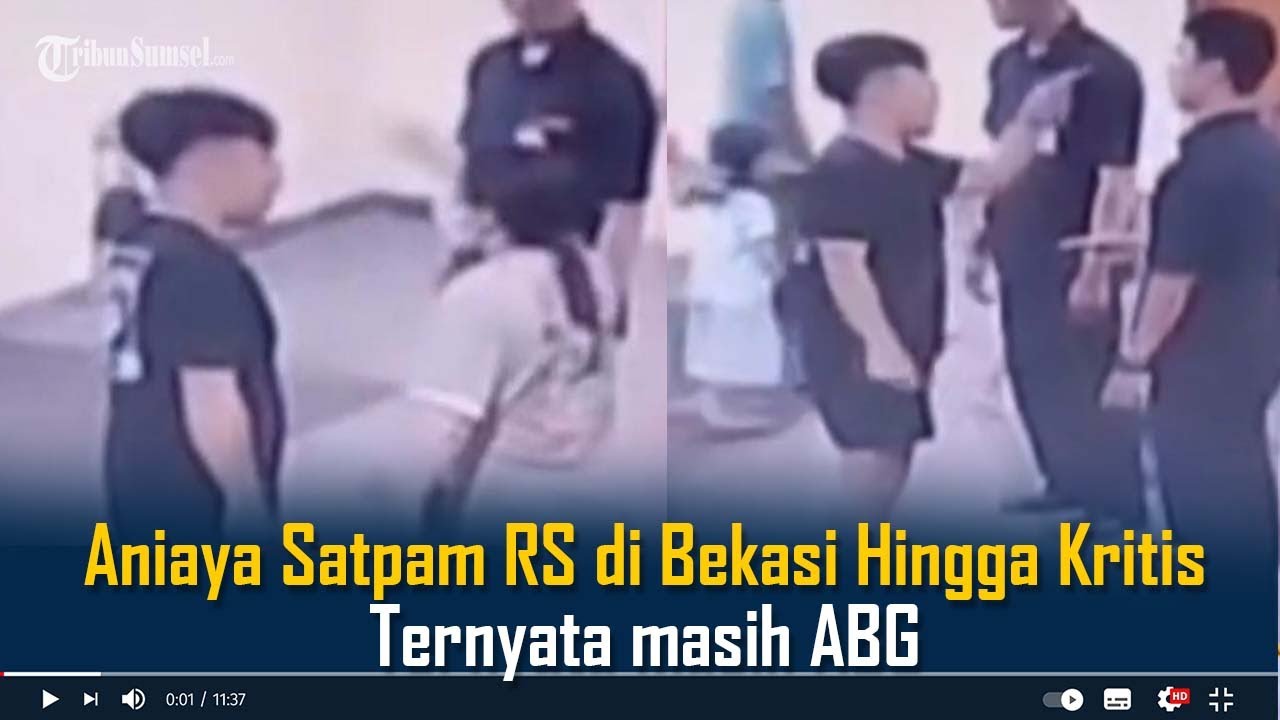 Tampang Pelaku Aniaya Satpam RS di Bekasi Hingga Kritis, Ternyata masih ABG