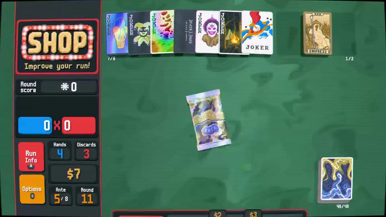 Balatro night! Playing yellow deck  Balatro!