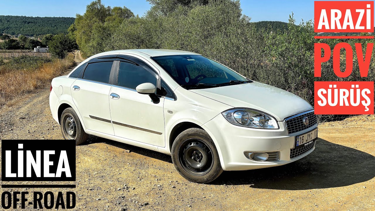 LİNEA OFF-ROAD I ARAZİYE SOKTUM! TAM BİR TORK CANAVARI I 1.3 MJET LİNEA ARAZİ POV SÜRÜŞ I - BURSA