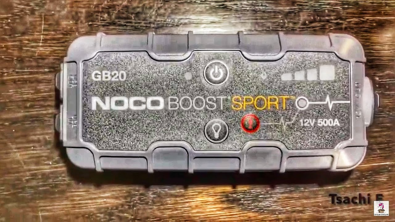 Noco booster GB20 Unboxing