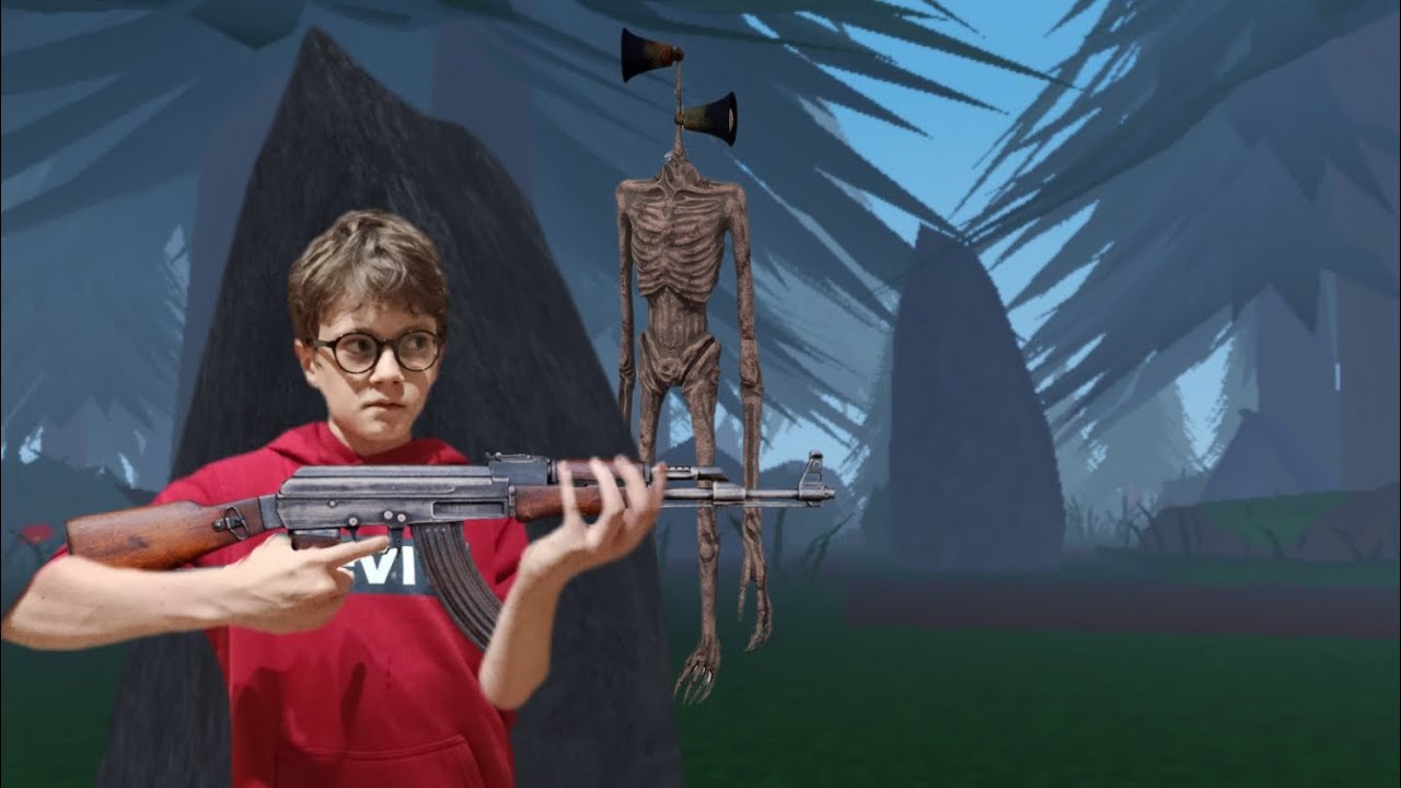 ВЫЖИВАНИЕ В ЛЕСУ С SCP/Siren head in the forest