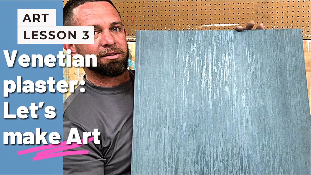 Venetian plaster vertical style tutorial