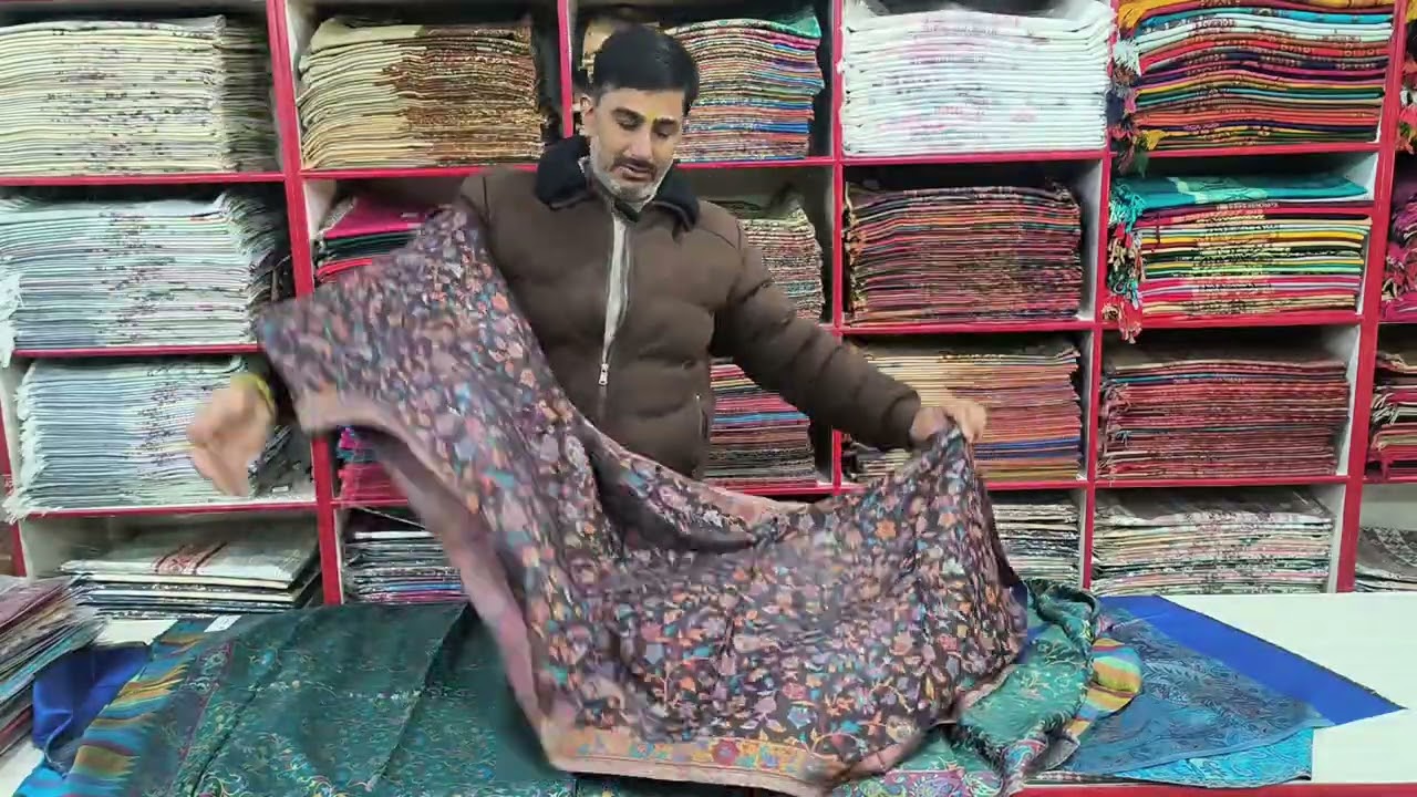 Pashmina Stole II Kullu shawl II