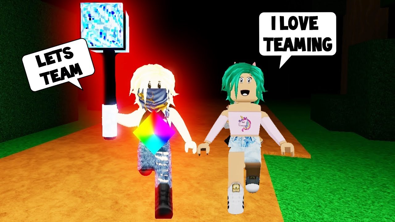 THEY TEAMED AND THIS HAPPENED! Roblox Flee The Facility)