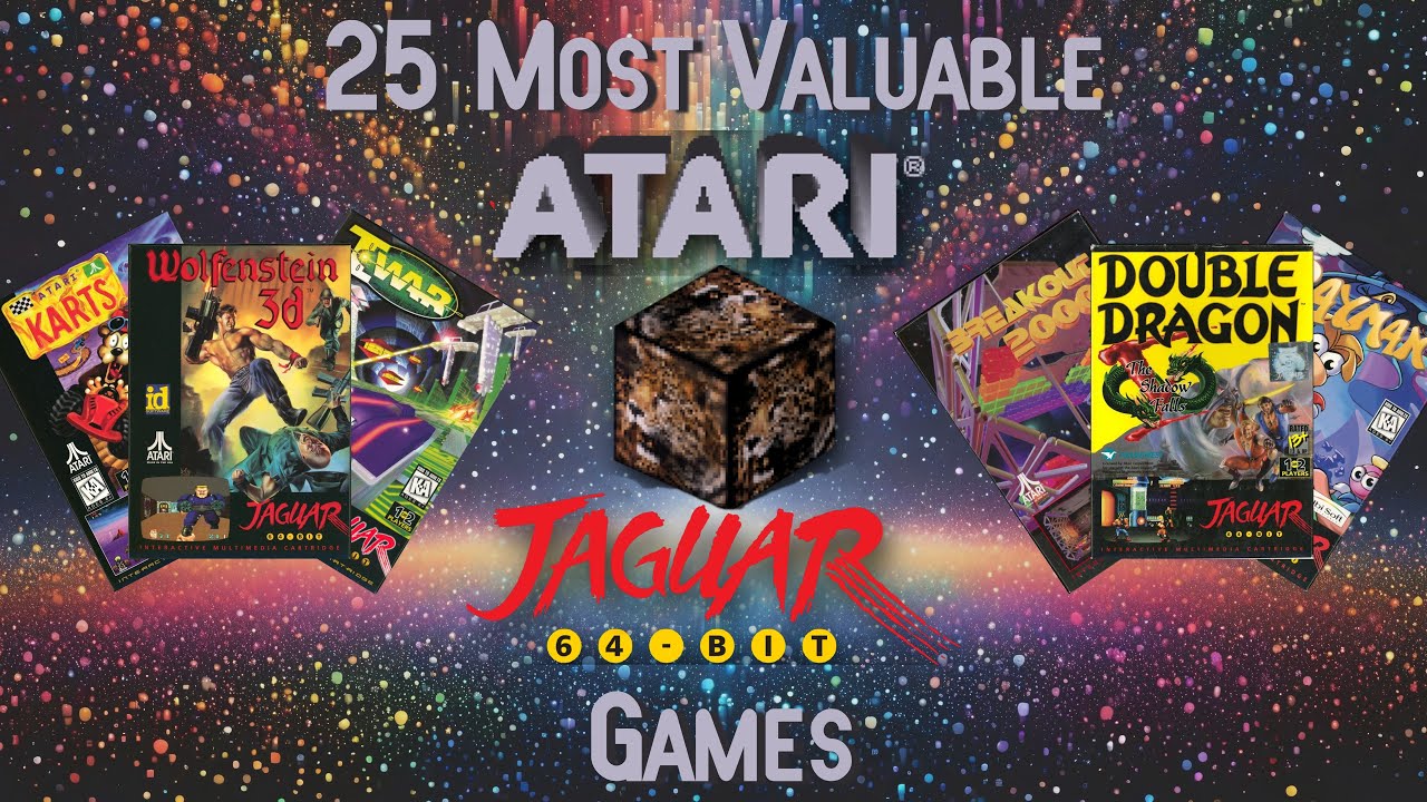 25 Most Valuable Atari Jaguar Games (From 2004 to 2024)