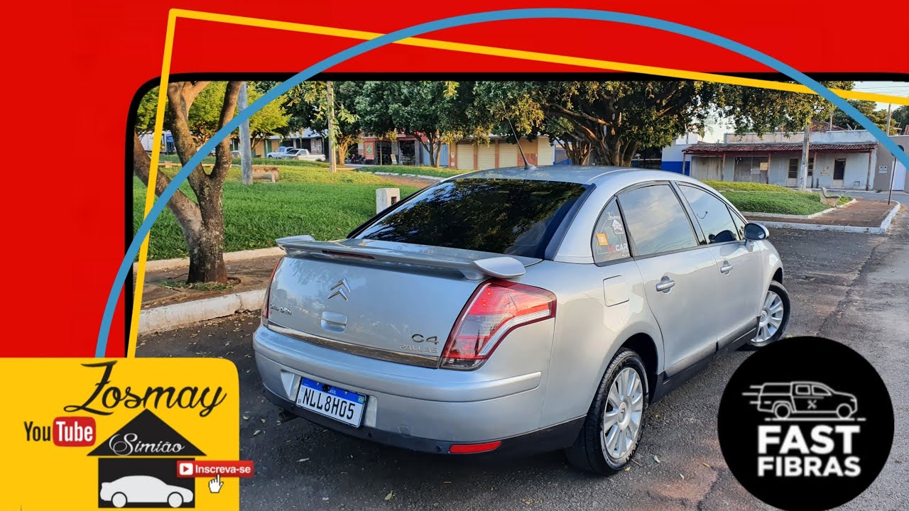 Aerofólio Citroën C4 Pallas Fast Fibras @citroen