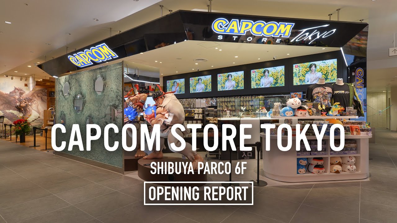 CAPCOM STORE TOKYO - SHIBUYA PARCO 6F Opening Report | SPOTLIGHT
