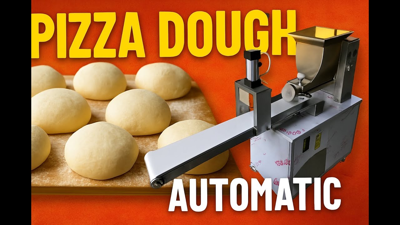 Make Perfect Pizza Dough Automatically | Commercial Pizza Dough Mixer for Shops & Hotels #pizzadough
