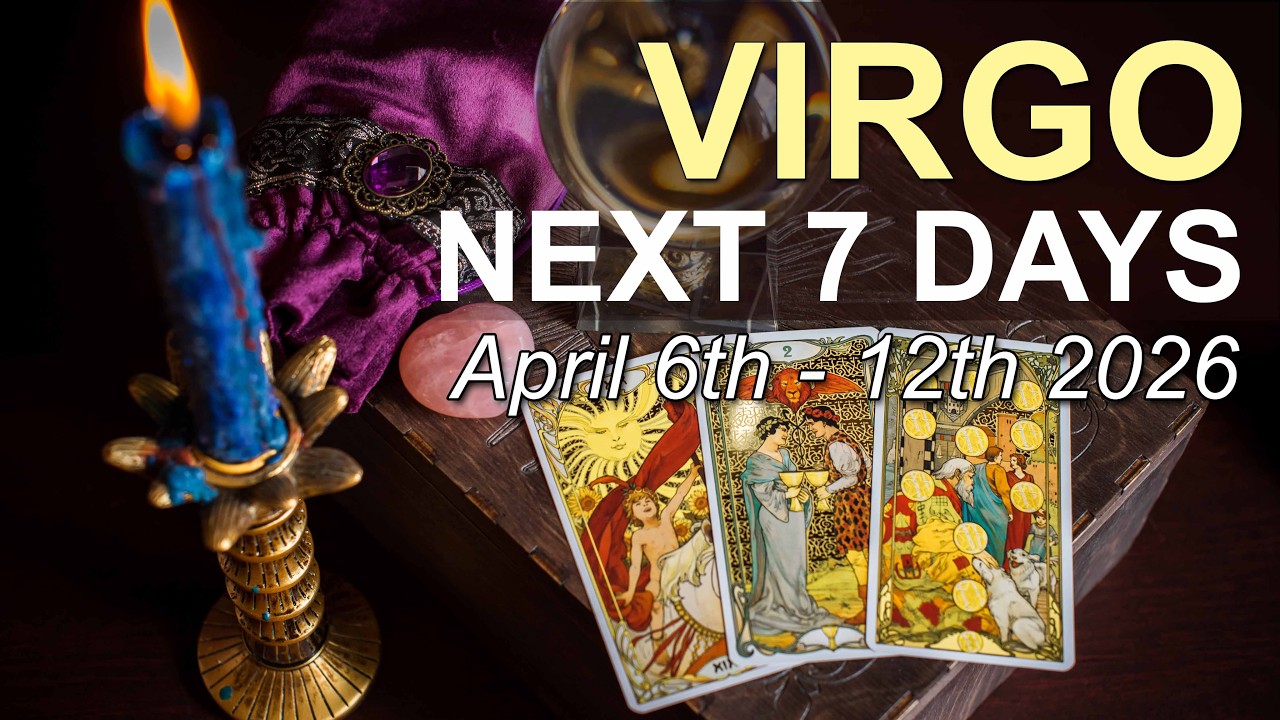 VIRGO Weekly Tarot &lsquo;IT'S ALL HAPPENING FOR YOU!&rsquo; April 6 - 12 2026 Intuitive Spiritual Guidance ✨