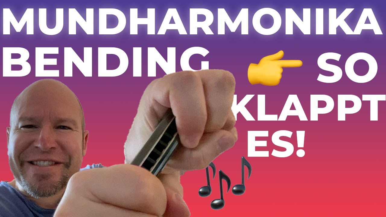 Mundharmonika Bending: So spielst Du coole Halbtöne auf der Blues Harp
