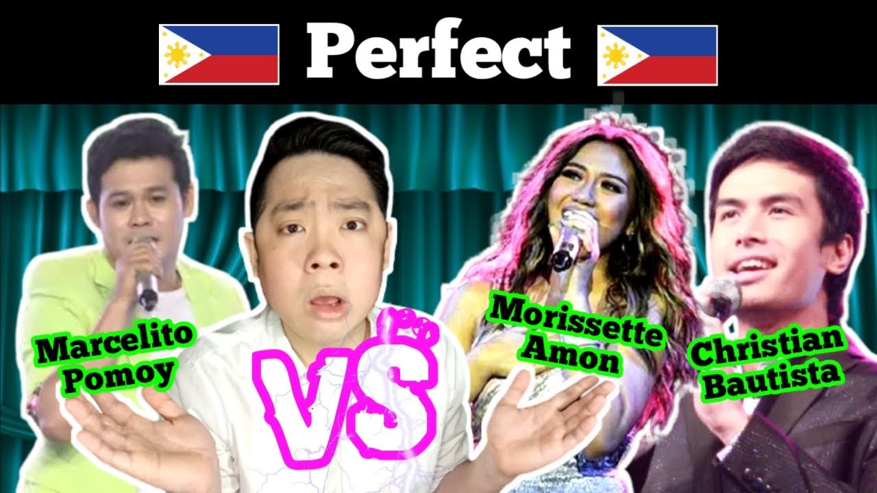 MARCELITO POMOY VS MORISSETTE AMON & CHRISTIAN BAUTISTA (Perfect) R3action