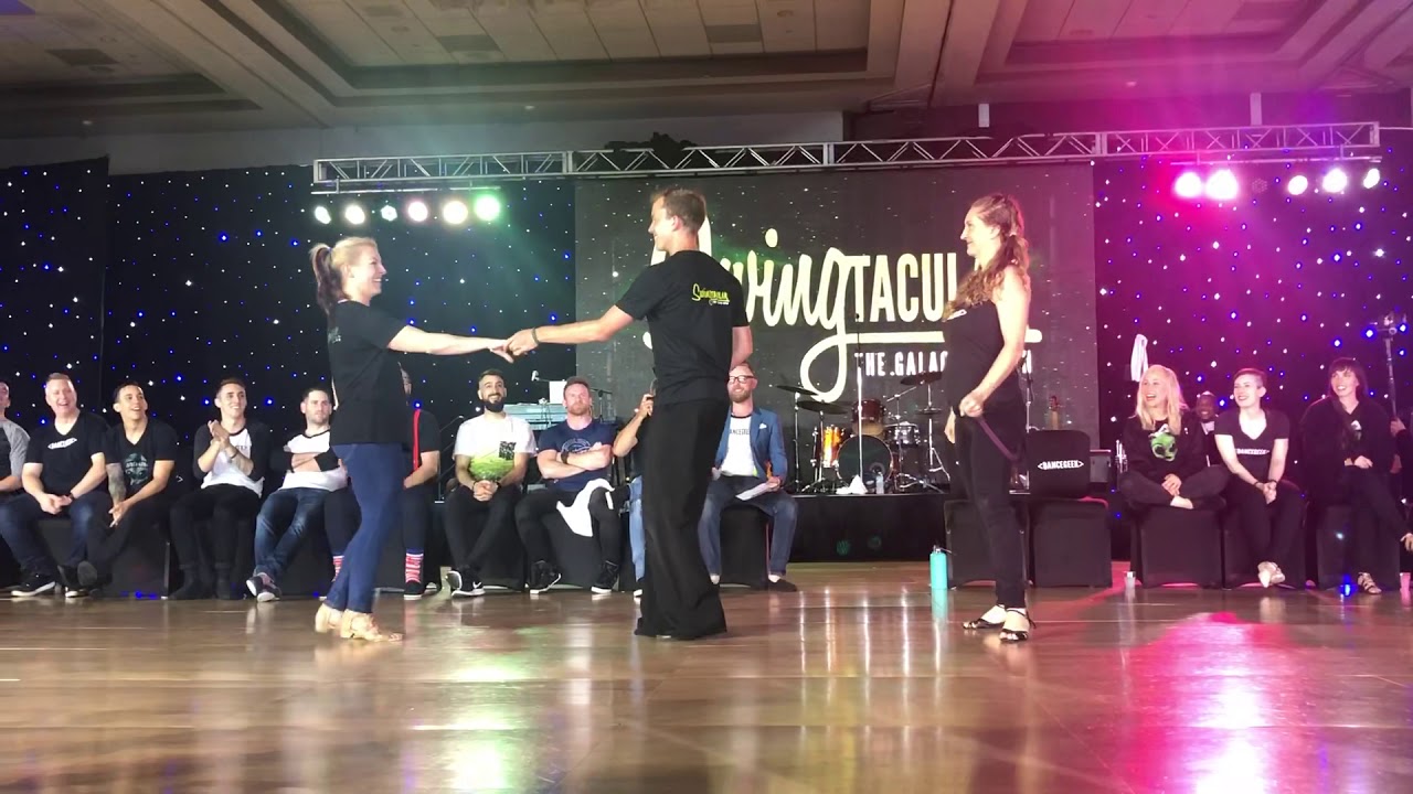 Swingtacular 2019 Invitational 3-for-All Strictly - Austin Kois, Tatiana Mollmann, Tashina King