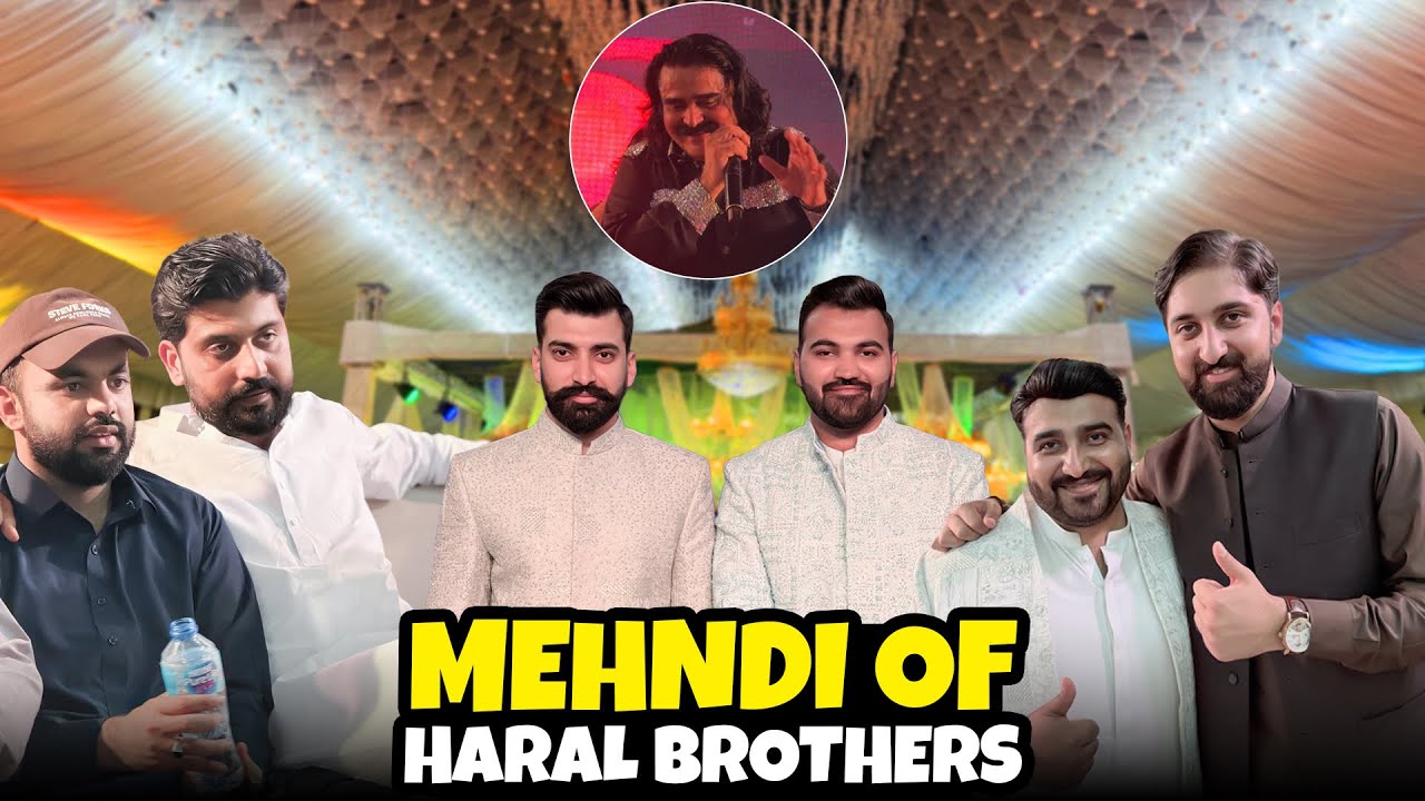 Mehndi Event of Haral Brothers | Live Performance by Arif Lohar ❤️| Bilal Marth