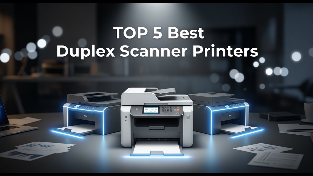 TOP 5 Best Duplex Scanner Printers 2026 | Scan Both Sides of a Page Automatically