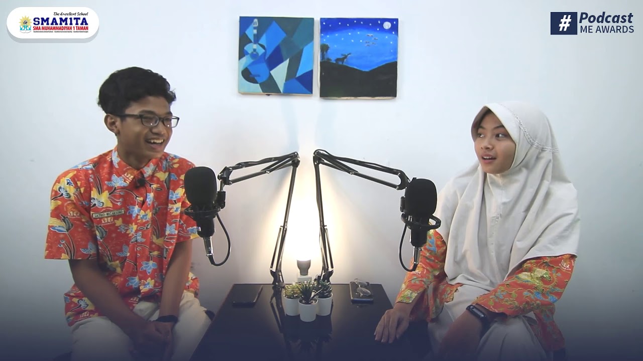 PODCAST ME AWARDS (PENTINGNYA ORGANISASI BAGI PELAJAR) #MEA2020 #AlifahHana&SatrioWicaksono #SMAMITA