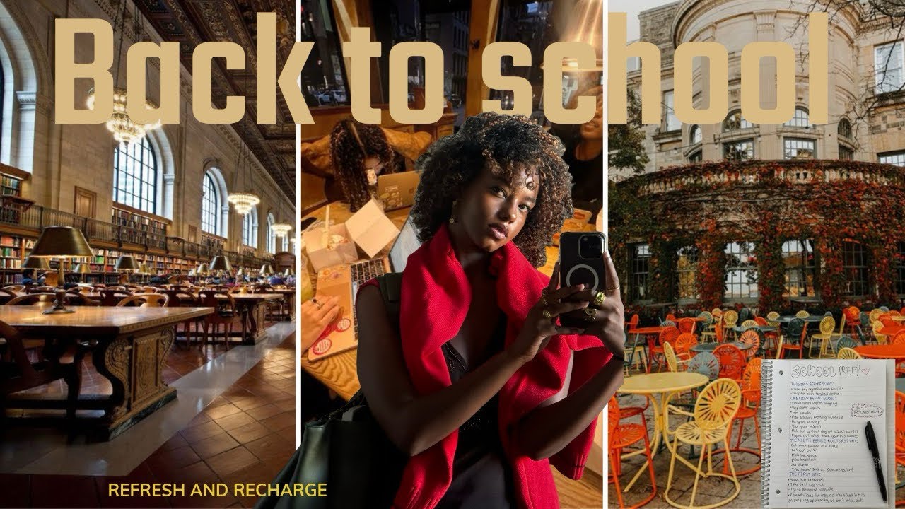 Back to Uni 🖇️💻| getting a routine, productivity, deep cleaning, farmers market,monthly reset