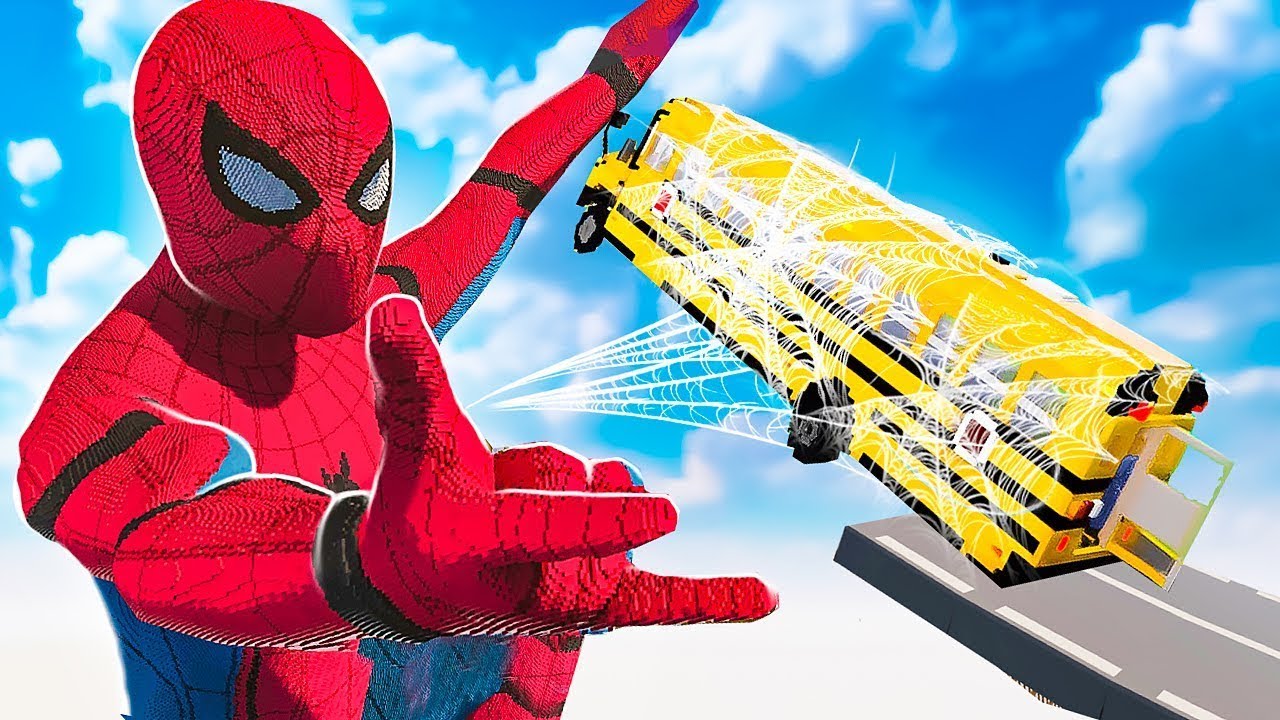ZABIJAM SE AUTIMA U SPIDERMANA! *auti vs spajdermen*
