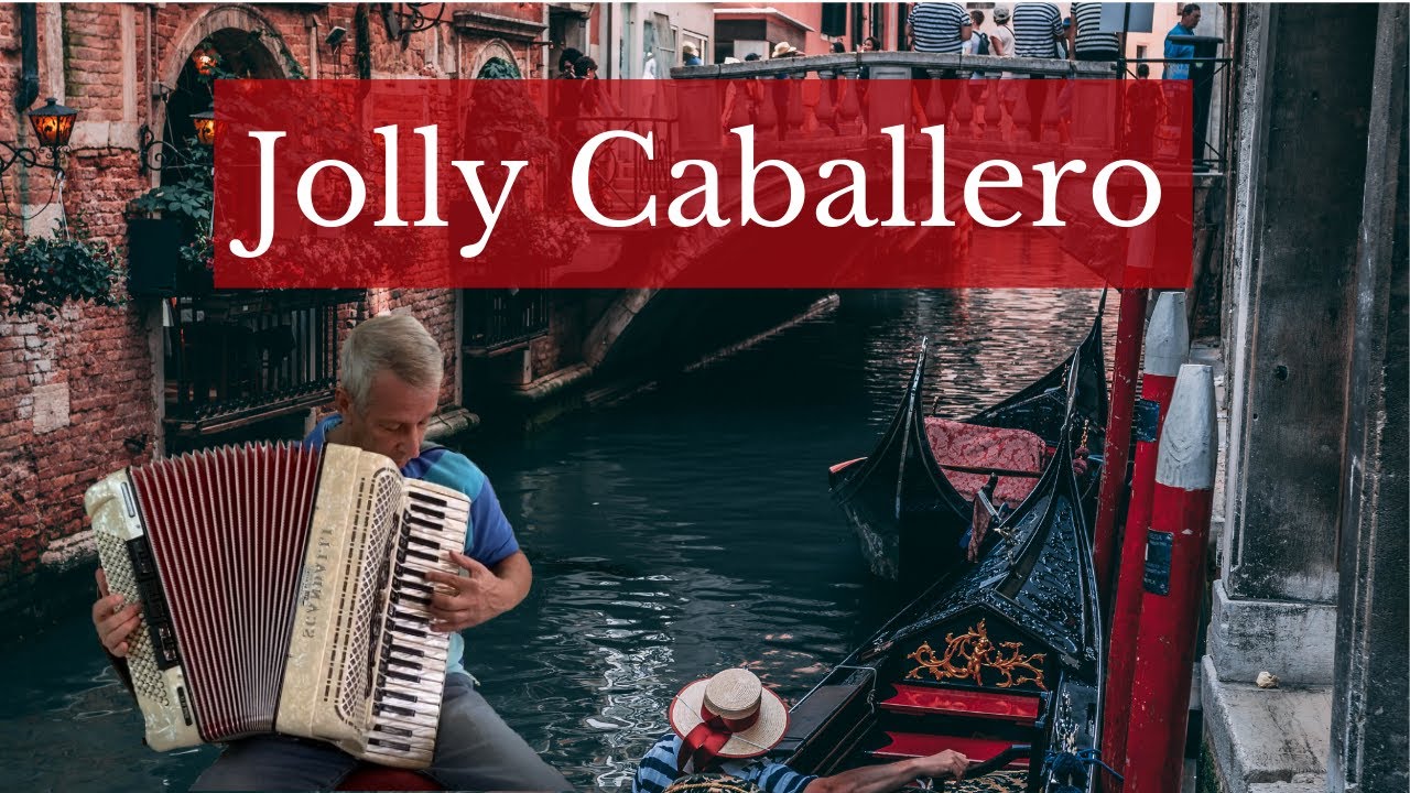 Jolly Caballero on a Scandalli accordion