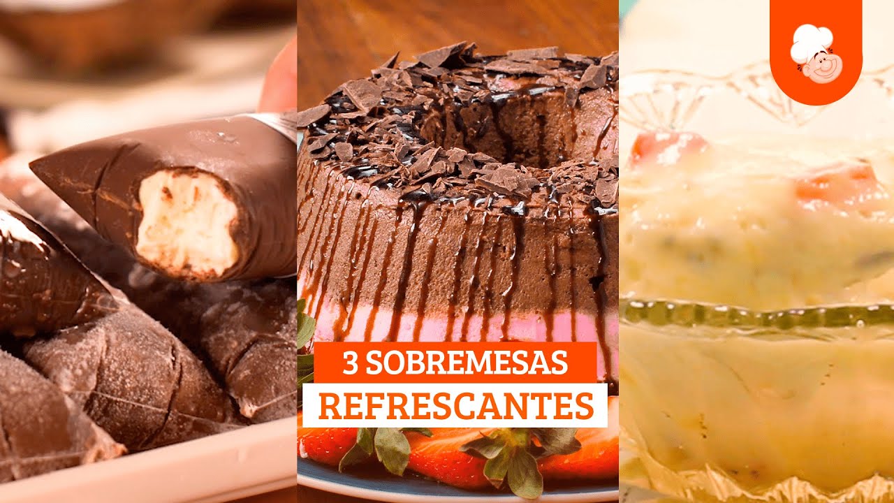 Sobremesas refrescantes — Receitas TudoGostoso