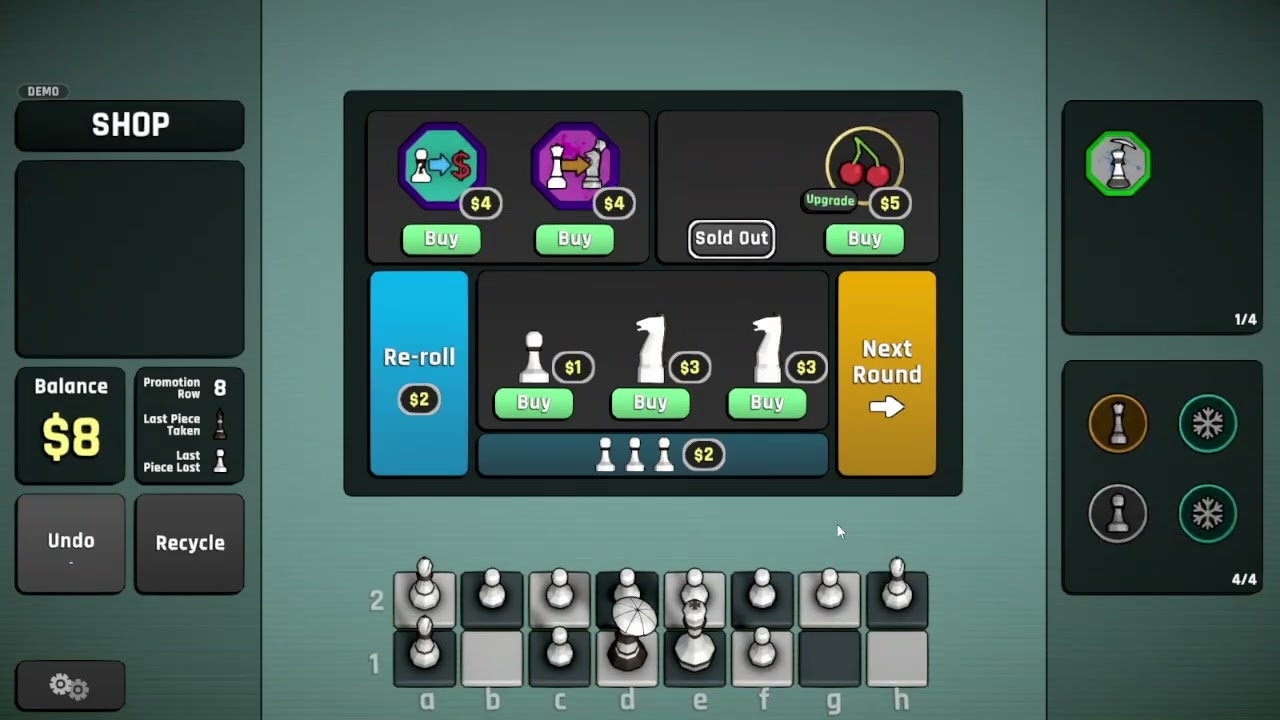 More passant Roguelike chess?! The harder level of difficulty!! 3
