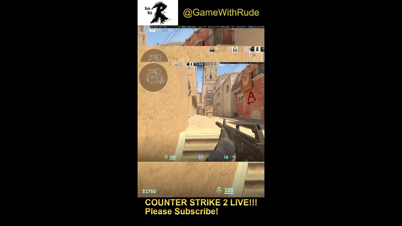 CounterStrike 2 Gamplay LIVE!!!
