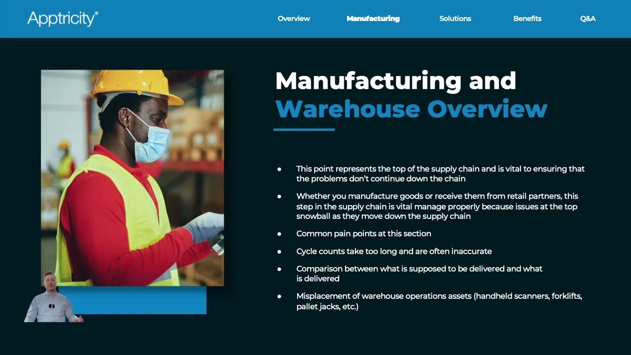 IoT Solutions for Retail Supply Chains - Warehouse and Manufacturing