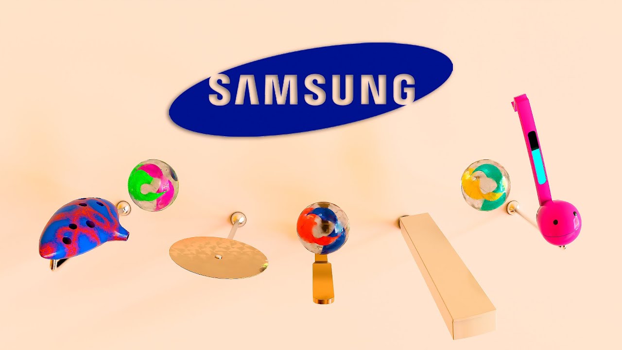 Samsung Ringtone with new Amazing Instruments! Marble Music