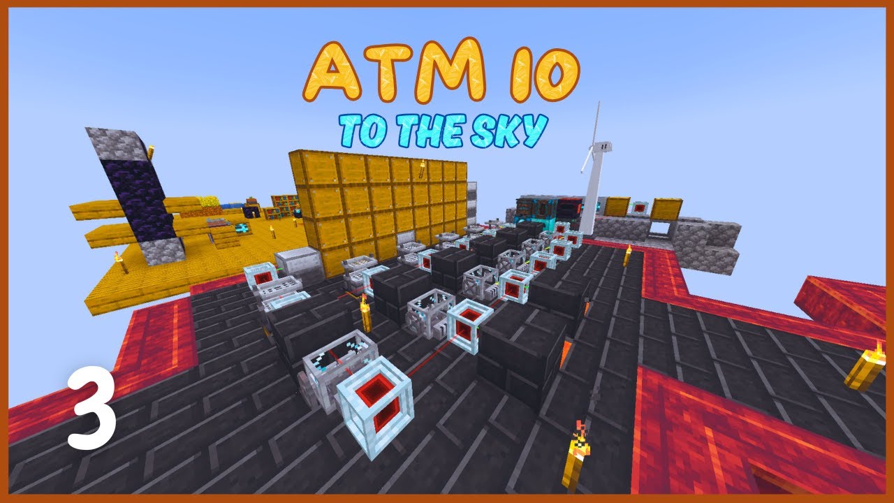 All The Mods 10 To The Sky : Full Automatisation ! Farm Auto & Witch Water ! [Minecraft Modd&eacute; FR]