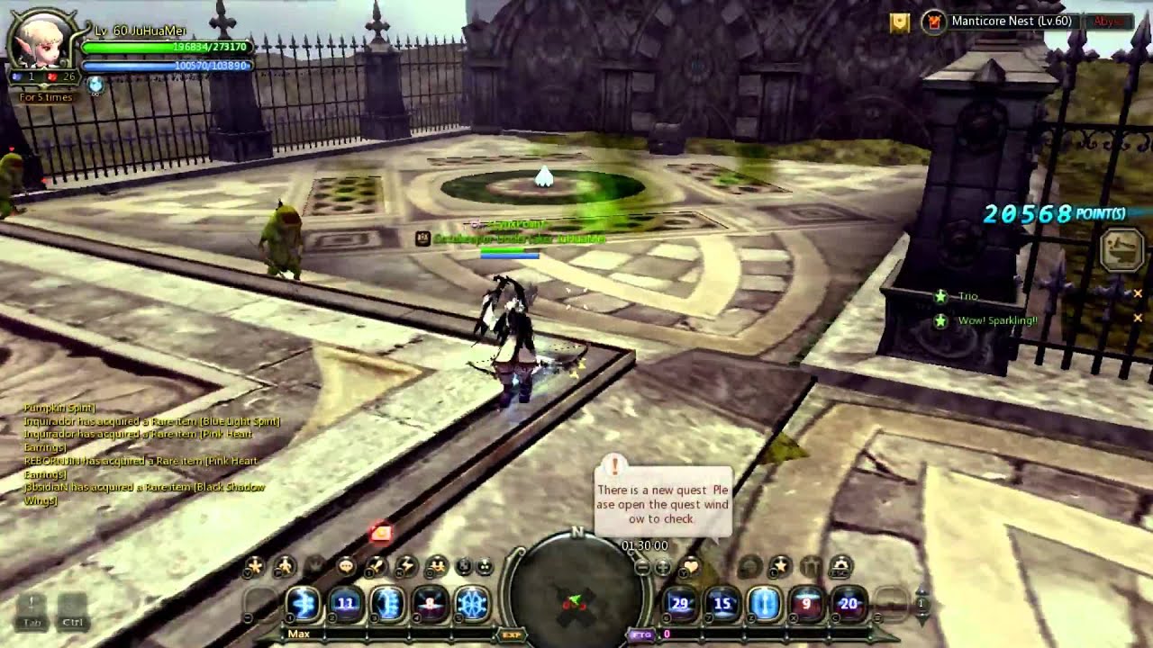 Dragon Nest Sea Sniper SOLO Manticore lv 60