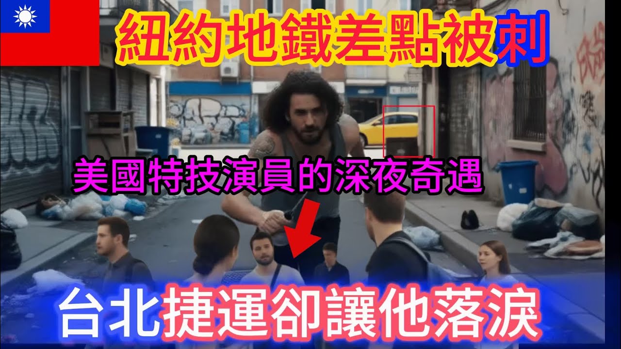 紐約地鐵差點被刺死，台北捷運卻讓他落淚⋯