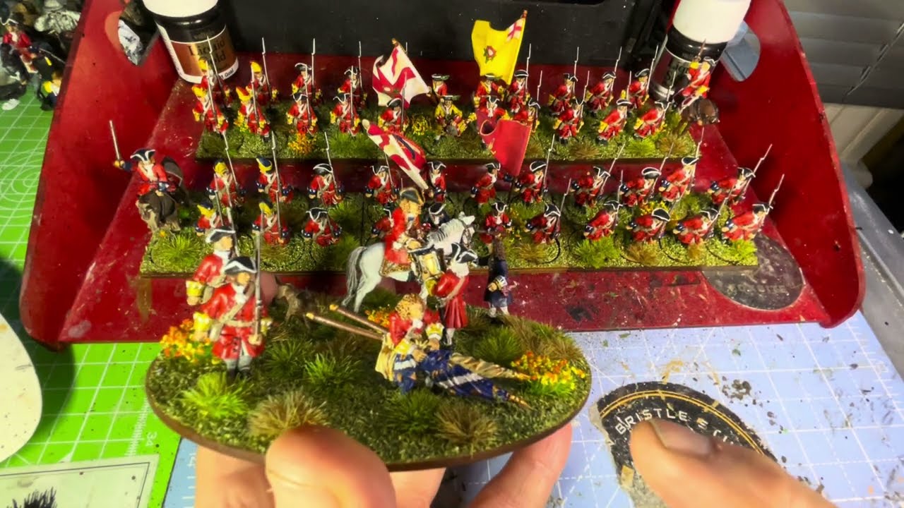 British Marlborough at Blenheim 1704 #blenheimpalace #marlborough #wargaming #blackpowder