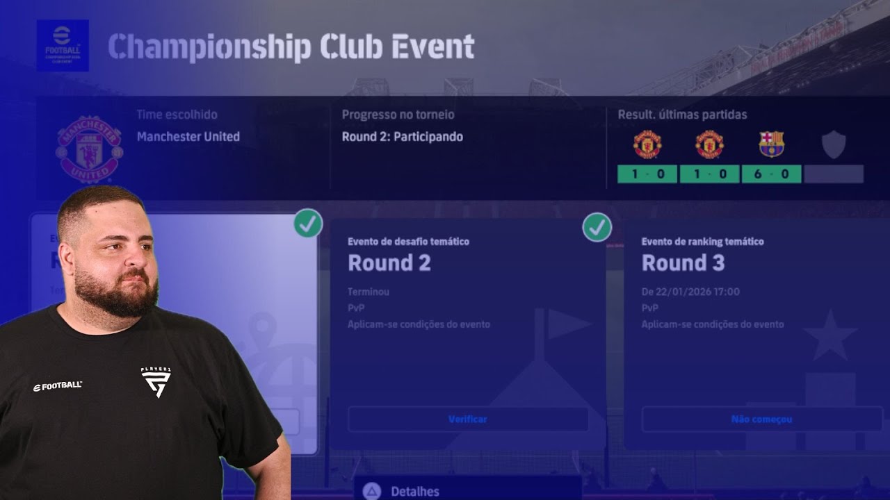 Championship Club Event - Manchester United Round 3 - eFootball