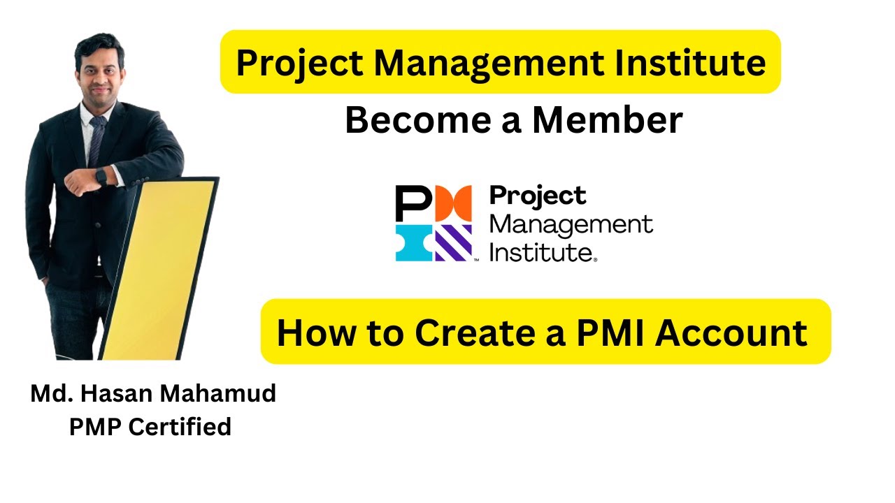 How to create an account in PMI🌱How to Application for Project Management Institute Membership?