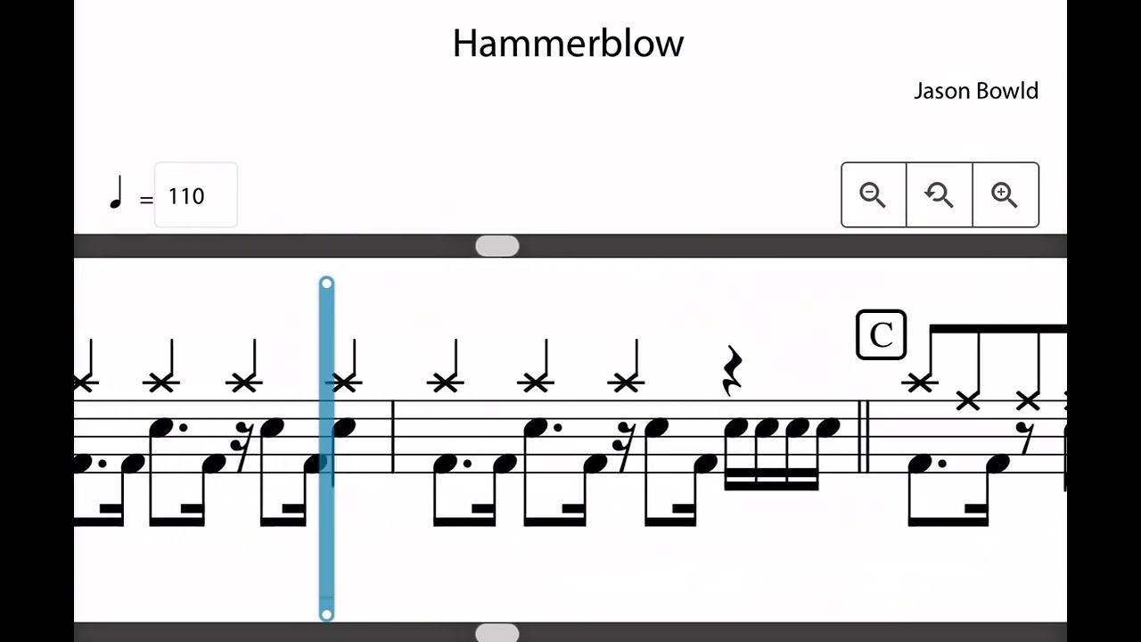 Hammerblow Rockschool Drums Grade 4 (Drumless)