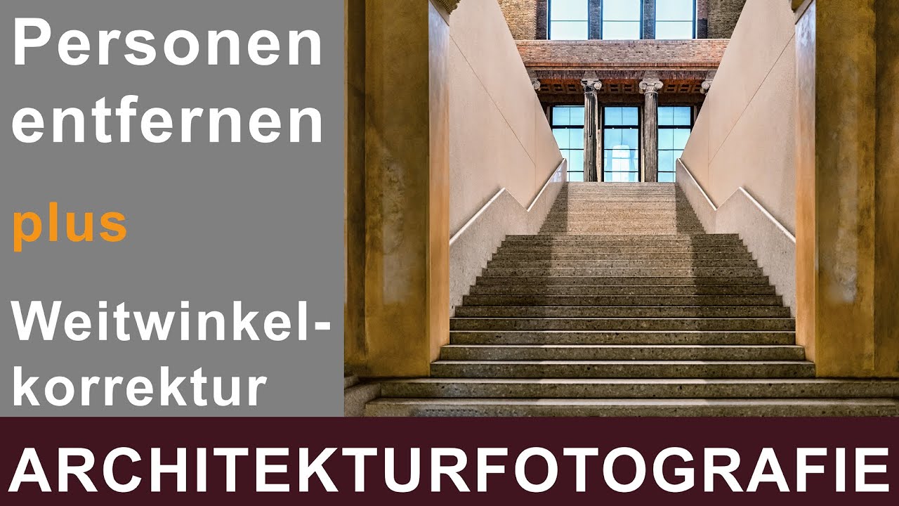 Architekturfotos begradigen. Adaptive Weitwinkelkorrektur. Photoshop Tutorial. Olaf Munderloh