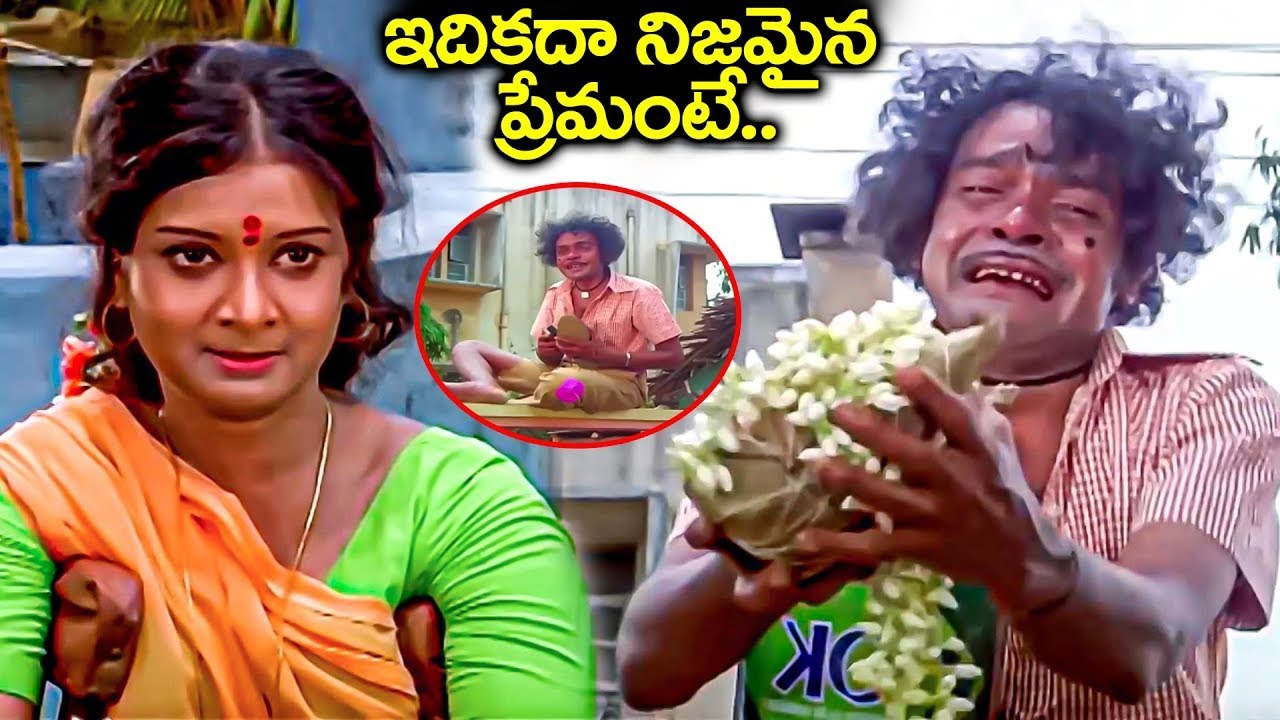 ఇదికదా నిజమైన ప్రేమంటే.. | Raja Babu Iconic Emotional love Scene | Telugu Movie Scenes