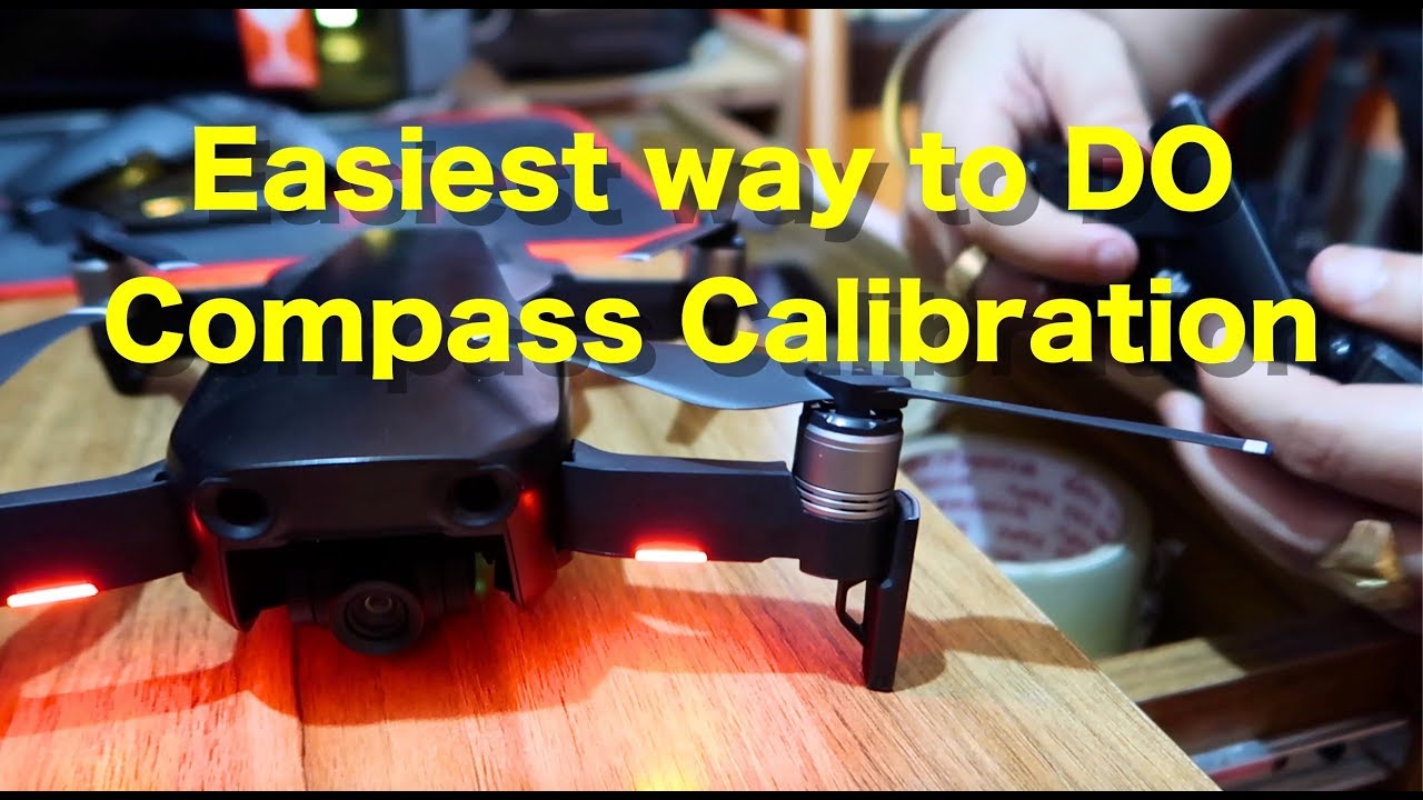 Mavic Air Drone Easy Compass Calibration 2019 (hindi)