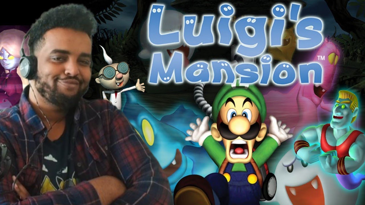 Playing Luigi's Mansion For The First Time