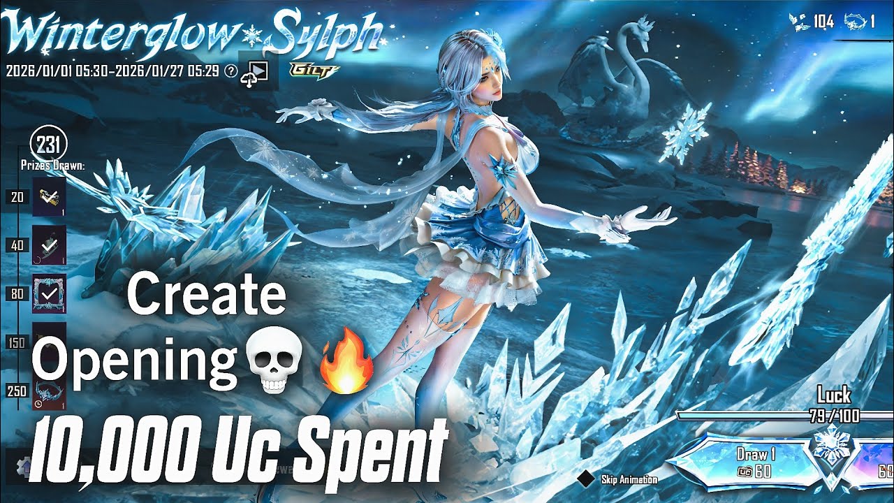 New Ultimate Set Create 🥰 Opening 10,000 Uc Spent 💀🔥👄 New Spin Create Opening Akm Gun Max 🤫🤫